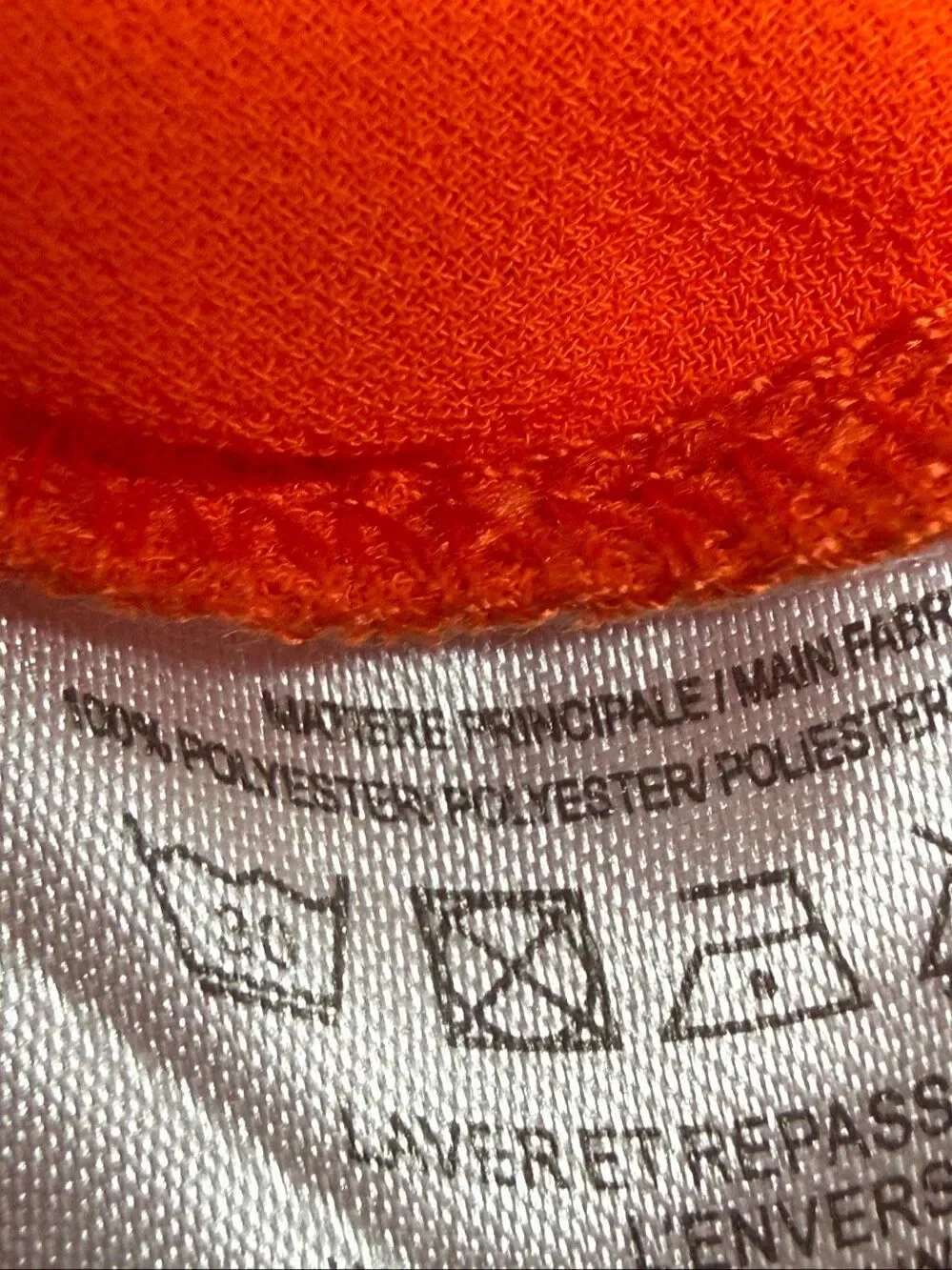 Trend New Fashion Trend Orange Layered Two Piece Top Set Size 36/US 6